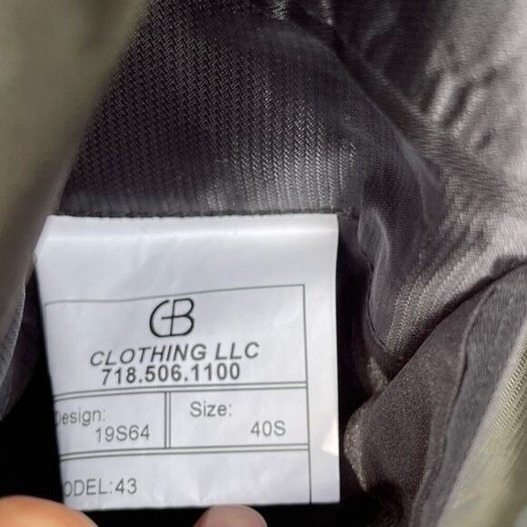 Vintage Y2K Black Jacket Dress Iridescent Elegant Long Coat Size 40S - Picture 11 of 15